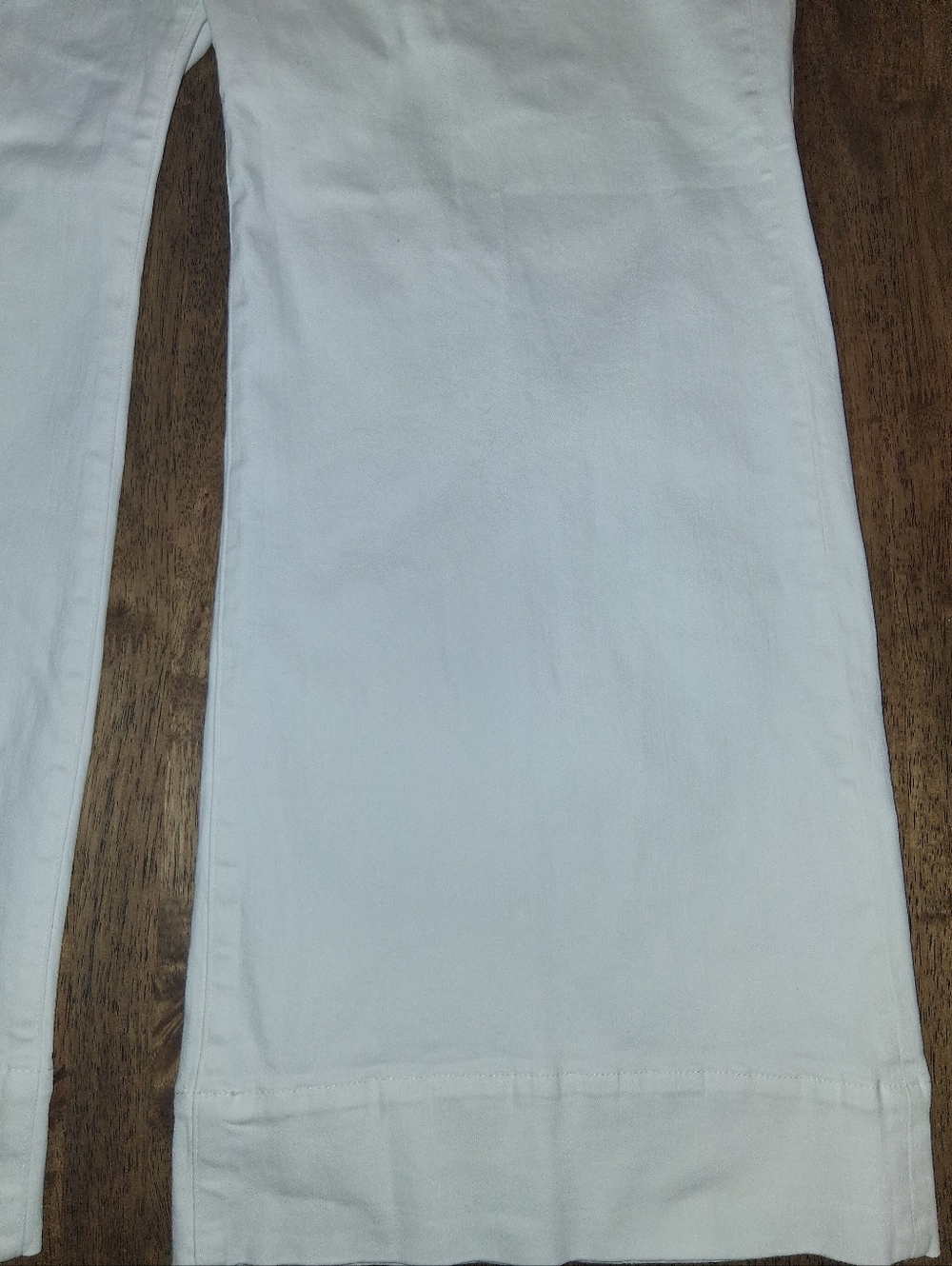 J Crew NWT 96 Denim Trouser White Wide Leg 36 - Picture 4 of 8
